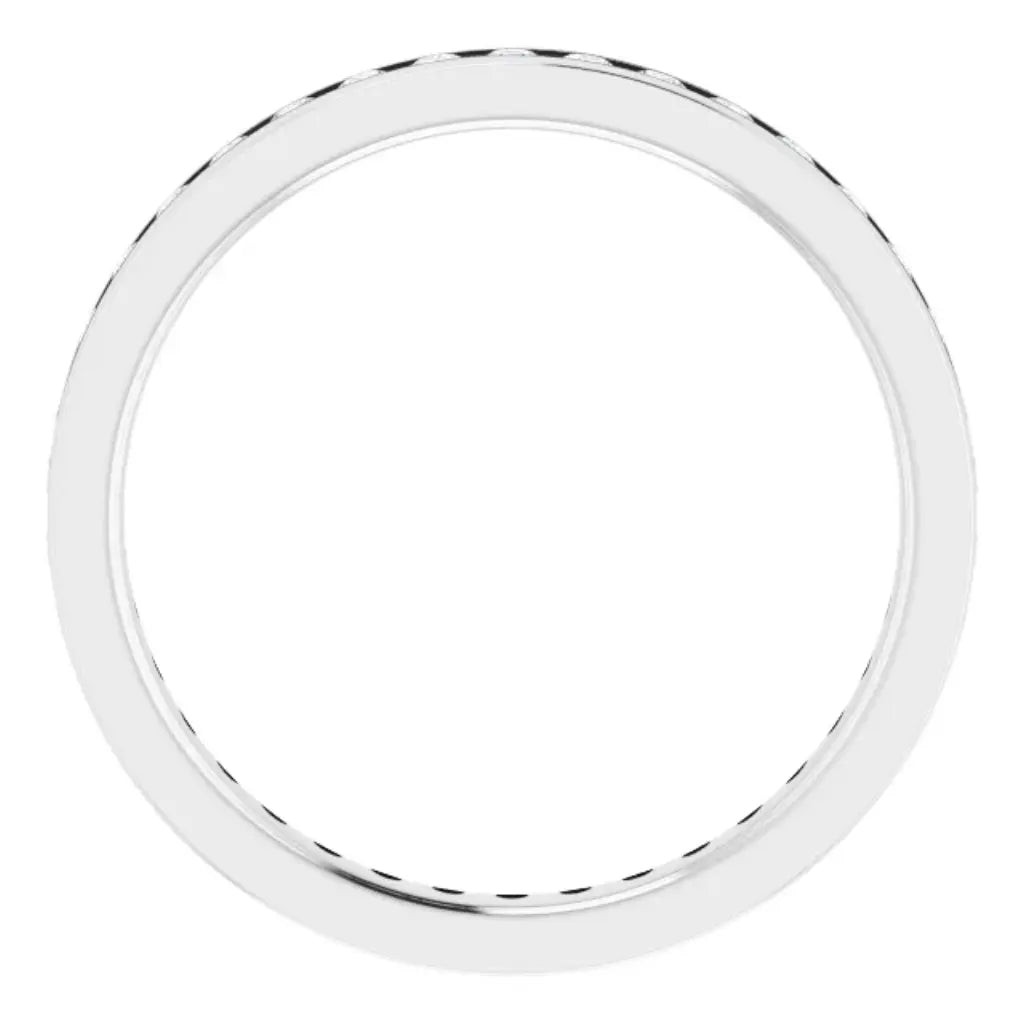 Lab grown diamond eternity ring, 1/2 CTW, Channel set